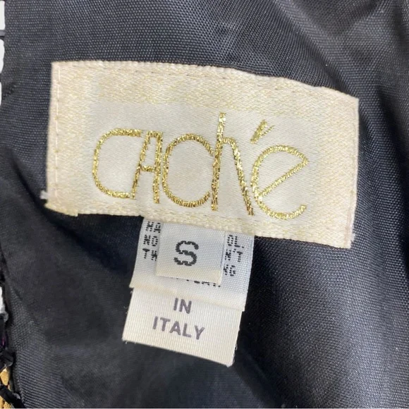 Vintage Multicolor Metallic Painted Bombshell Mesh Front Midi Dress Size Small - Picture 12 of 16